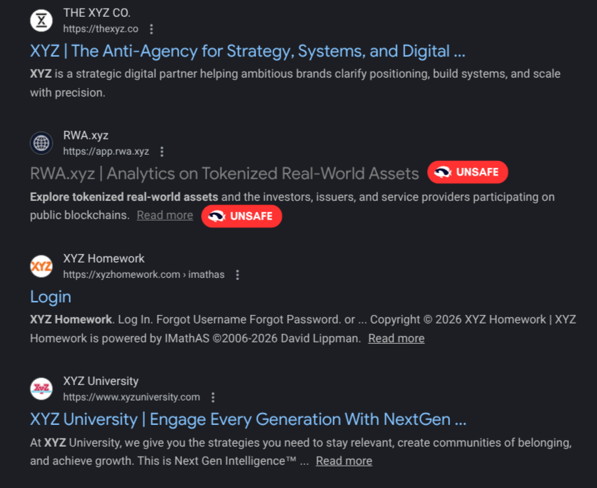 Removes dangerous links before the page loads